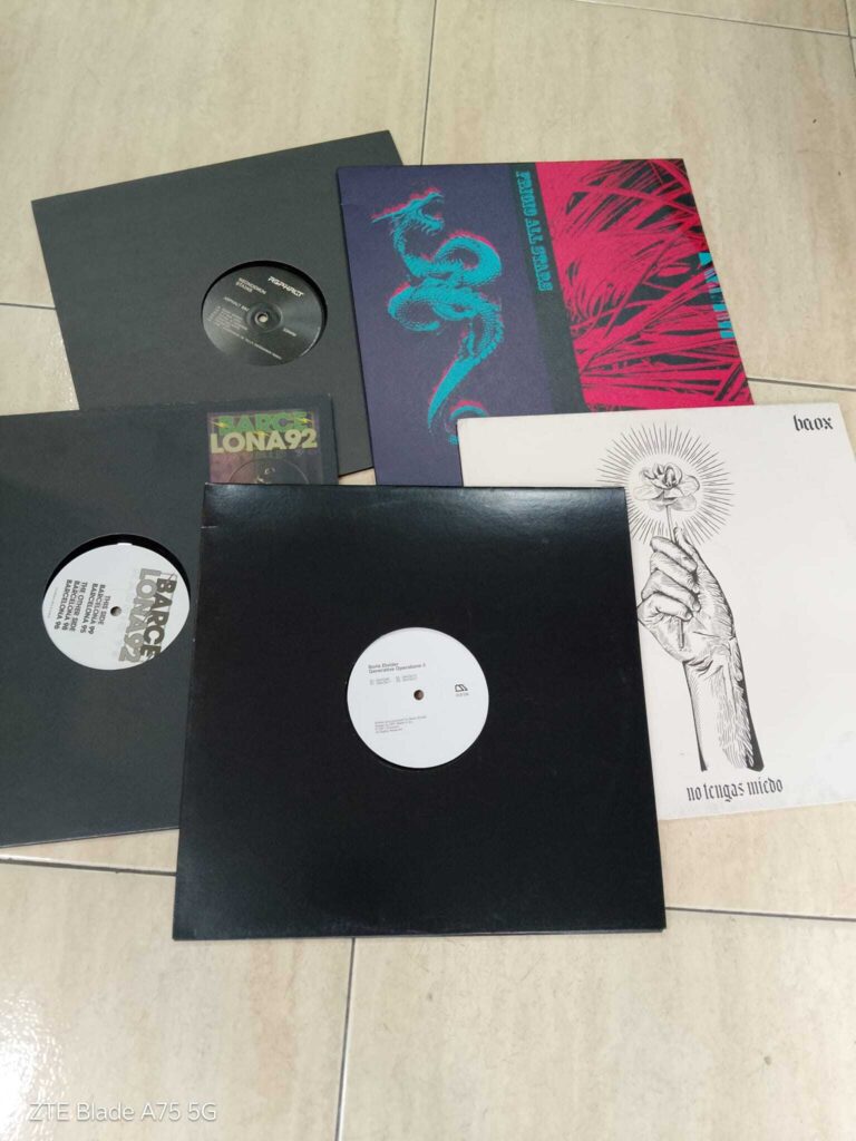 Lote Electro / Breaks 5 discos (1)