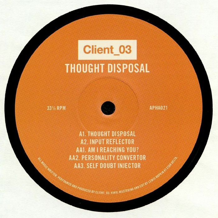Thought Disposal - Astrophonica 21 [SECOND HAND VG+]