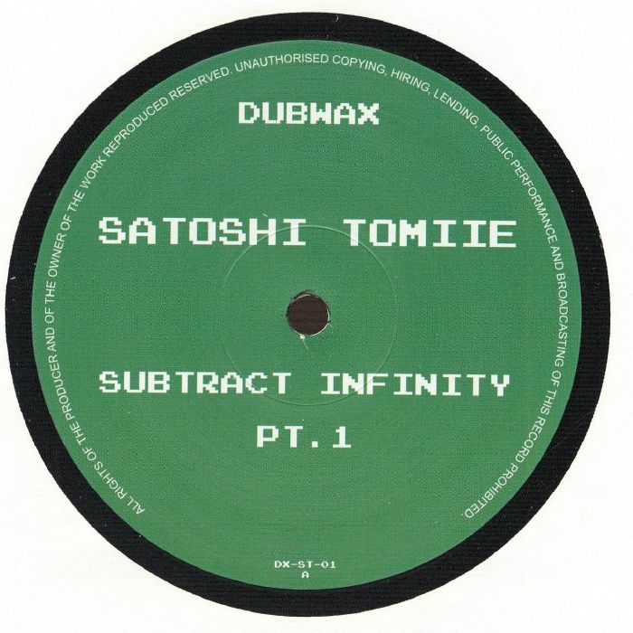 Subtract Infinity Part 1 - Dubwax ST 01