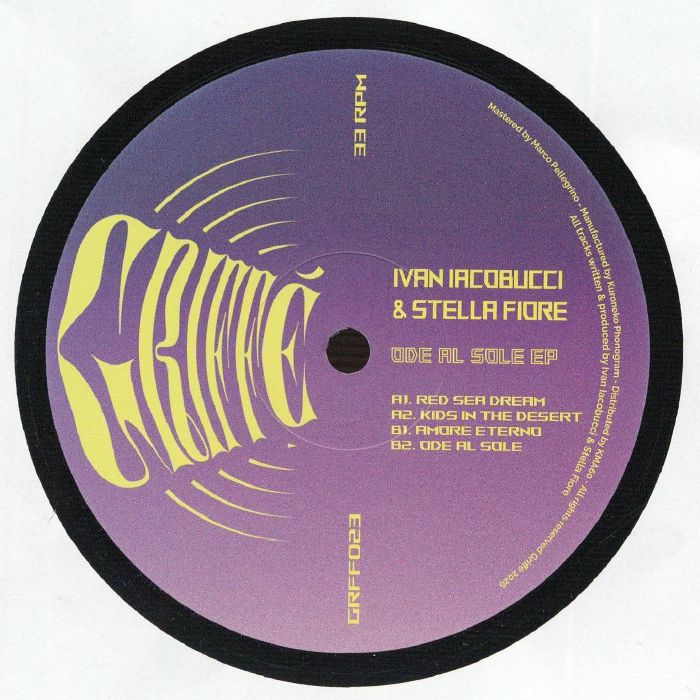Ode Al Sole EP - Griffe 23